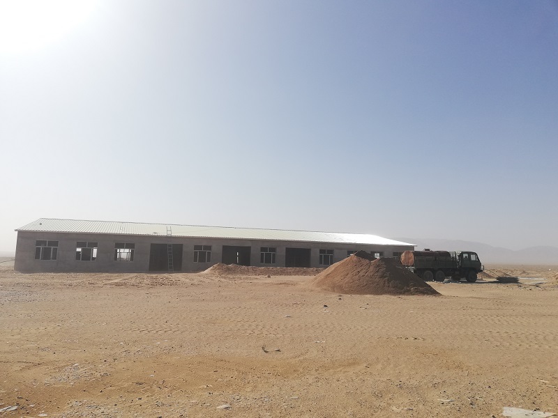 内蒙阿拉善骆驼养殖场采暖项目